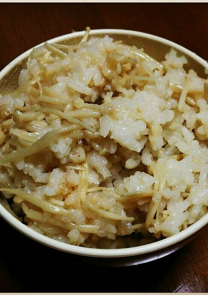 簡単！えのき炊き込みご飯-レシピのメイン写真