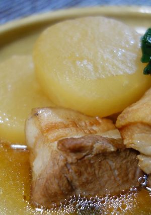 大根と豚バラの煮物-レシピのメイン写真