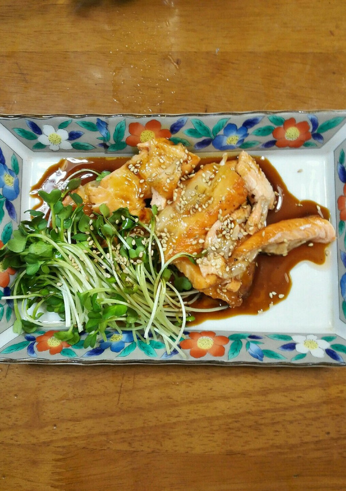サーモンハラスのウナギの蒲焼き風-レシピのメイン写真
