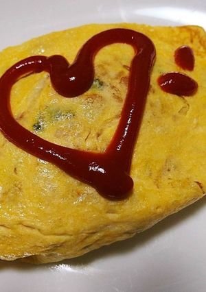簡単!まろやかオムライス♪-レシピのメイン写真