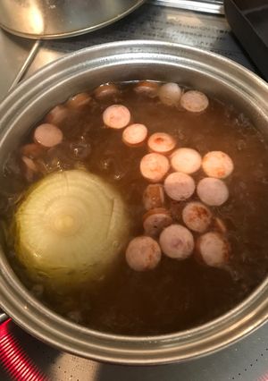 まるごと玉ねぎのコンソメスープ-レシピのメイン写真