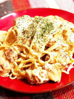 簡単!男飯!ずぼらカルボナーラ-レシピのメイン写真