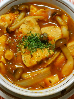 鶏むね肉としめじのオニオンケチャップ煮♡-レシピのメイン写真