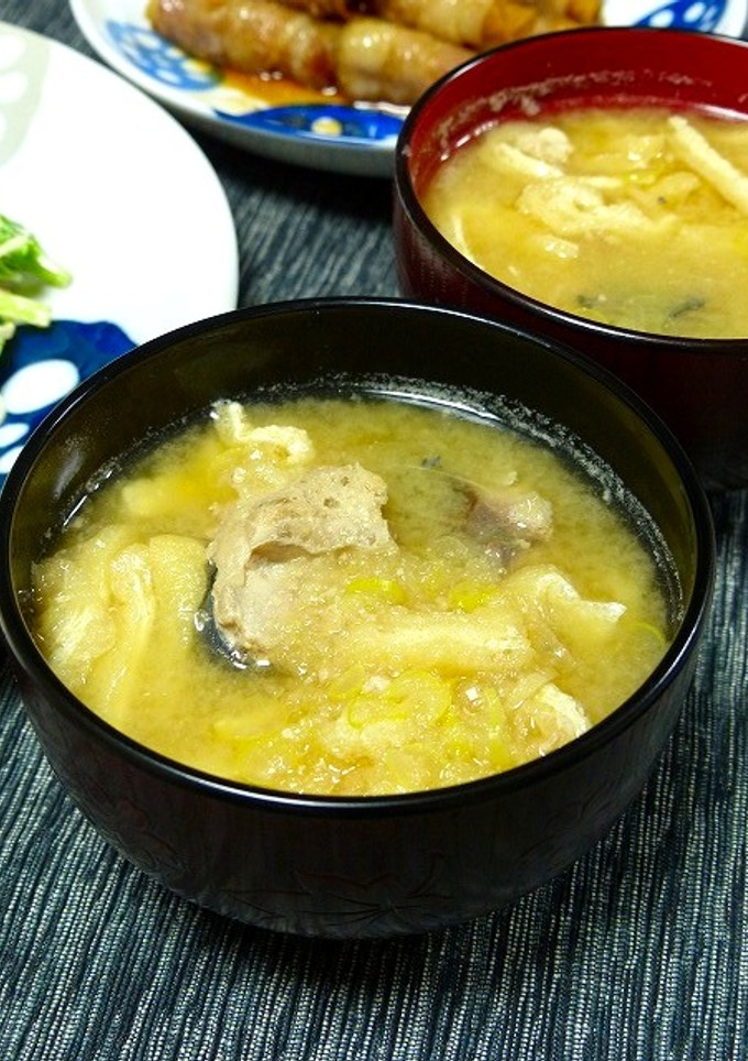 簡単！血行促進☆みぞれサバのお味噌汁-レシピのメイン写真