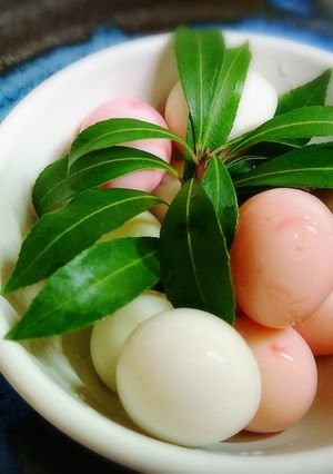 おせち⏹️紅白飾り（うずらの卵）-レシピのメイン写真