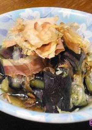 ナス一本でOK-レシピのメイン写真