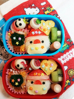 幼稚園(年少)双子のお弁当11-レシピのメイン写真
