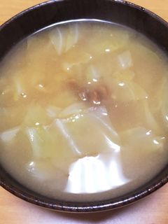 納豆味噌汁-レシピのメイン写真