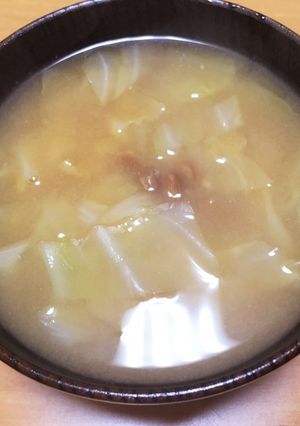 納豆味噌汁-レシピのメイン写真