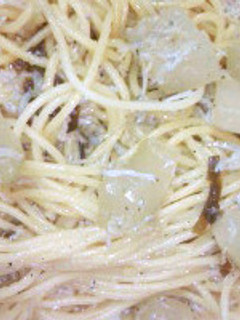 ヤーコン×パスタ-レシピのメイン写真