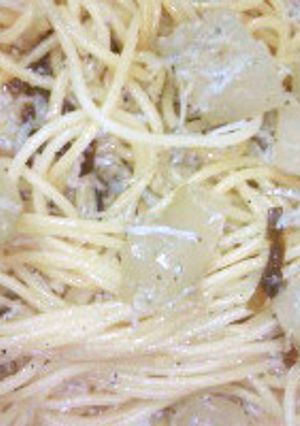 ヤーコン×パスタ-レシピのメイン写真