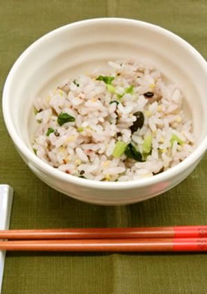 雑穀菜めし-レシピのメイン写真