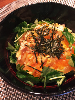 ランチに簡単!鶏ひき肉で、トロトロ親子丼-レシピのメイン写真