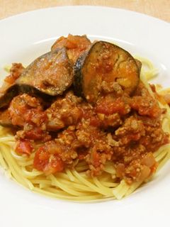 ミートソースパスタ-レシピのメイン写真