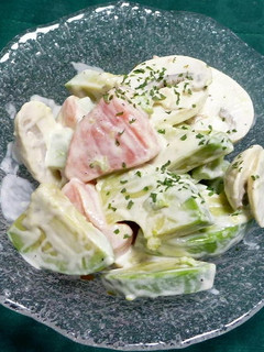サーモンとアボカドのわさびマヨネーズ和え-レシピのメイン写真