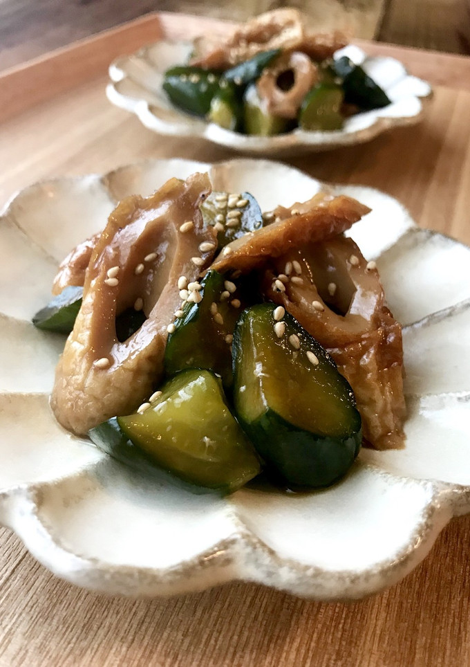 きゅうりとちくわの醤油こうじ和え-レシピのメイン写真