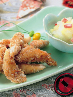 ささみのからし醤油揚げ-レシピのメイン写真