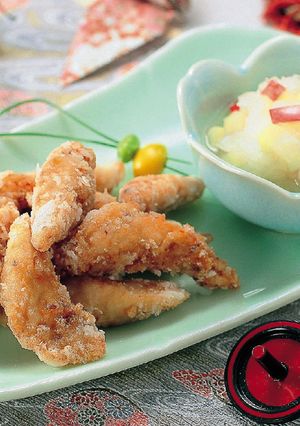 ささみのからし醤油揚げ-レシピのメイン写真