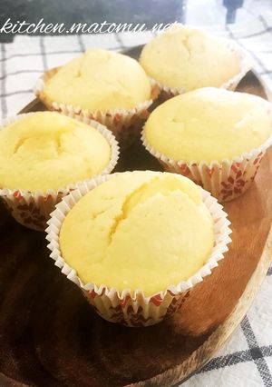 バター不使用生クリームヨーグルトマフィン-レシピのメイン写真