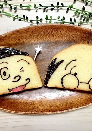 簡単☆お絵かきパン-レシピのメイン写真
