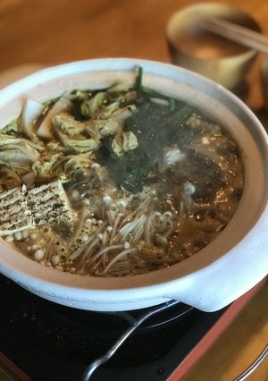 冬の葉野菜がたっぷり!あごだしカレー鍋-レシピのメイン写真