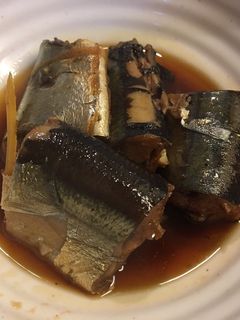 超簡単♪骨までパクパクさんまの煮付け-レシピのメイン写真