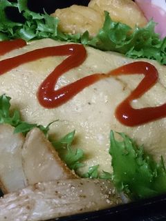 オムライス弁当-レシピのメイン写真