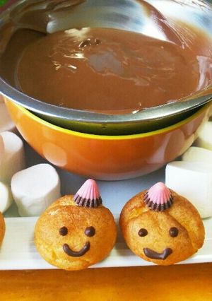 簡単チョコフォンデュ クリスマス-レシピのメイン写真