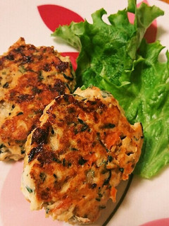 大葉香る♪鶏ひき肉のお野菜たっぷりバーグ-レシピのメイン写真