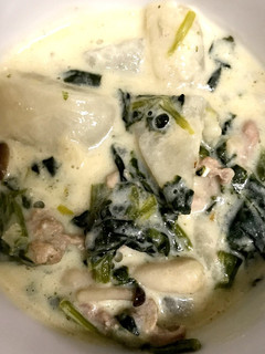カブとほうれん草と豚肉のクリーム煮-レシピのメイン写真