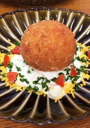 お魚のコロッケ チーズクリームソース-レシピのメイン写真
