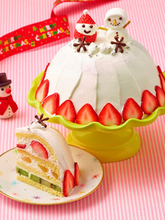 クリスマス☆スノードーム・ケーキ-レシピのメイン写真