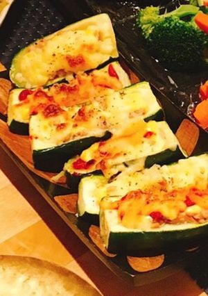 ズッキーニのツナカップ-レシピのメイン写真