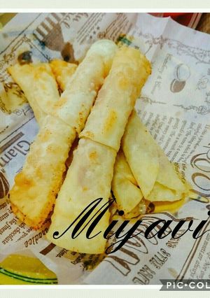 餃子の皮でロングスティック♡-レシピのメイン写真