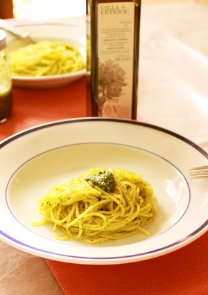 パスタにバッチリ！自家製バジルソース-レシピのメイン写真