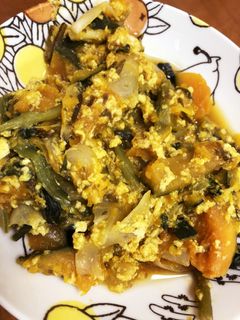 かぼちゃの卵とじ丼☆-レシピのメイン写真