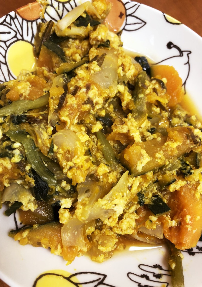 かぼちゃの卵とじ丼☆-レシピのメイン写真