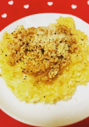 納豆カルボナーラライス-レシピのメイン写真