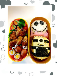 簡単 デコ弁 ミニオン-レシピのメイン写真