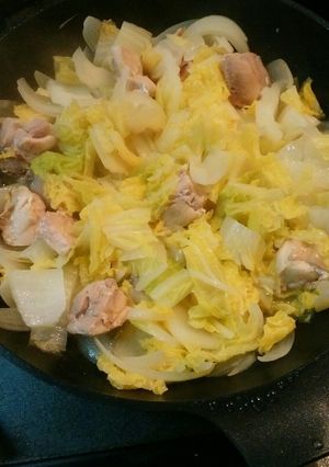 鶏肉と白菜の蒸し煮-レシピのメイン写真