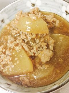 大根と挽き肉のあんかけ-レシピのメイン写真