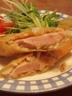 お魚ソーセージで春巻き♪-レシピのメイン写真