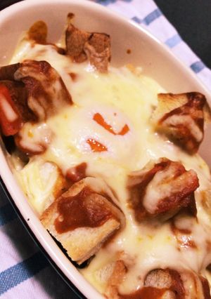 リメイク！カレーのパングラタン-レシピのメイン写真