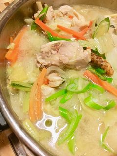 簡単旨みがたっぷり鶏鍋!-レシピのメイン写真
