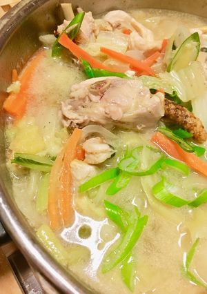 簡単旨みがたっぷり鶏鍋！-レシピのメイン写真
