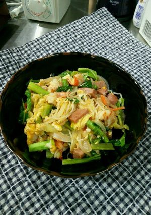 【低温調理】素麺チャンプルー-レシピのメイン写真