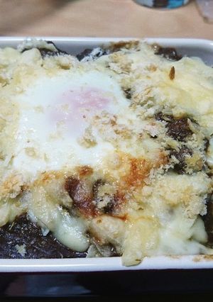 残り物のカレーでドリア♪-レシピのメイン写真