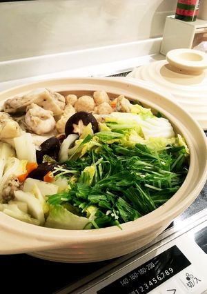鶏がらスープの素で☆即席水炊き-レシピのメイン写真