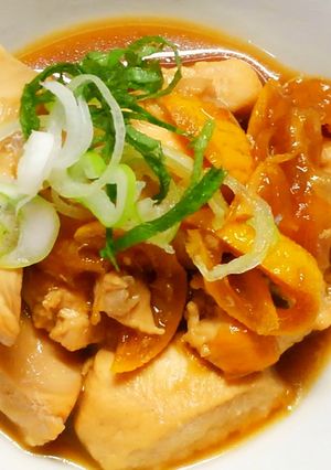 簡単❀おせちにも❀鶏むね肉の柚子照り焼き-レシピのメイン写真