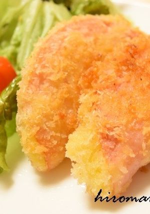 サクッとろ～ん♡ポテチーハムサンド-レシピのメイン写真